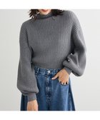 【グリーンパークス/Green Parks】の・swing by ボトルネックラメニット 人気、トレンドファッション・服の通販 founy(ファニー) ファッション Fashion レディースファッション Fashion for Women トップス・カットソー Cut & Sew Tops ニット Knit Tops & Sweaters おすすめ Recommended / Our Picks セーター Sweater, Knitwear ボトム Bottoms, Lower Wear ボトルネック Bottle Neck, Mock Neck ポケット Pocket, Pocket Detail A/W・秋冬 Autumn/Winter thumbnail Gray|ID: prp329100004807767 ipo3291000000034888561