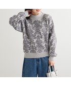 【グリーンパークス/Green Parks】の・swing by アラベスクジャカードニット 人気、トレンドファッション・服の通販 founy(ファニー) ファッション Fashion レディースファッション Fashion for Women トップス・カットソー Cut & Sew Tops ニット Knit Tops & Sweaters おすすめ Recommended / Our Picks クラシカル Classical, Vintage-Inspired シンプル Simple, Minimal スタイリッシュ Stylish, Fashionable セーター Sweater, Knitwear ポケット Pocket, Pocket Detail エレガント 上品 Elegant A/W・秋冬 Autumn/Winter thumbnail Gray|ID: prp329100004807771 ipo3291000000034888580