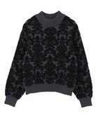 【グリーンパークス/Green Parks】の・swing by アラベスクジャカードニット 人気、トレンドファッション・服の通販 founy(ファニー) ファッション Fashion レディースファッション Fashion for Women トップス・カットソー Cut & Sew Tops ニット Knit Tops & Sweaters おすすめ Recommended / Our Picks クラシカル Classical, Vintage-Inspired シンプル Simple, Minimal スタイリッシュ Stylish, Fashionable セーター Sweater, Knitwear ポケット Pocket, Pocket Detail エレガント 上品 Elegant A/W・秋冬 Autumn/Winter thumbnail Charcoal Gray|ID: prp329100004807771 ipo3291000000034888581