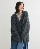 【グリーンパークス/Green Parks】の・swing by 2wayロング起毛カーディガ 人気、トレンドファッション・服の通販 founy(ファニー) ファッション Fashion レディースファッション Fashion for Women トップス・カットソー Cut & Sew Tops カーディガン・羽織り Layered Style Cardigans おすすめ Recommended / Our Picks インナー Innerwear カーディガン Cardigan, Knitwear デニム Denim, Jeans Material ボトム Bottoms, Lower Wear ポケット Pocket, Pocket Detail ロング Long, Long-Length A/W・秋冬 Autumn/Winter thumbnail Charcoal Gray|ID: prp329100004807772 ipo3291000000034888585