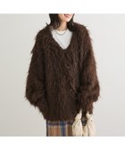 【グリーンパークス/Green Parks】の・swing by 2wayロング起毛カーディガ 人気、トレンドファッション・服の通販 founy(ファニー) ファッション Fashion レディースファッション Fashion for Women トップス・カットソー Cut & Sew Tops カーディガン・羽織り Layered Style Cardigans おすすめ Recommended / Our Picks インナー Innerwear カーディガン Cardigan, Knitwear デニム Denim, Jeans Material ボトム Bottoms, Lower Wear ポケット Pocket, Pocket Detail ロング Long, Long-Length A/W・秋冬 Autumn/Winter thumbnail Brown|ID: prp329100004807772 ipo3291000000034888586