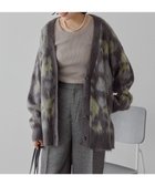 【アメリカンホリック/AMERICAN HOLIC】のニュアンス柄ニットカーディガン Charcoal Gray|ID: prp329100004807781 ipo3291000000034888618