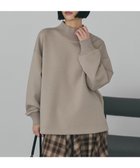 【アメリカンホリック/AMERICAN HOLIC】のハイネックリブポンチプルオーバー Gray Beige|ID: prp329100004807784 ipo3291000000035515779