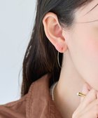 【フィービィー/phoebe】の〈痛くないシリーズ〉ファセットスリムフープライトフィットイヤリング ゴールド ゴールド|ID: prp329100004807795 ipo3291000000034888649