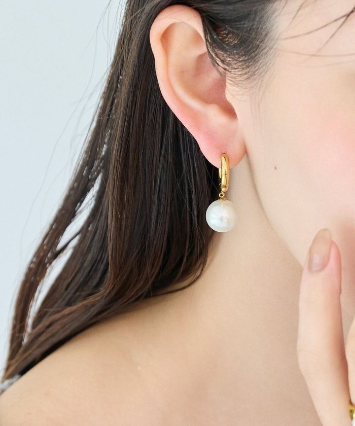 【フィービィー/phoebe】の〈金属アレルギー対応〉カルチャードパールフープピアス/ステンレス/大ぶり/存在感◎/主役級 インテリア・キッズ・メンズ・レディースファッション・服の通販 founy(ファニー) https://founy.com/ ファッション Fashion レディースファッション Fashion for Women アクセサリー Fashion Accessories クール Cool, Chic セレモニー Ceremony パール Pearl, Pearl Accent フォーマル Formal, Dressy フープ Hoop, Hoop Earrings モチーフ Motif, Design Theme エレガント 上品 Elegant |ID: prp329100004807810 ipo3291000000034888678