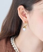 【フィービィー/phoebe】の〈金属アレルギー対応〉リップルパールフープピアス ゴールド/ステンレス/大ぶり/存在感◎/主役級 人気、トレンドファッション・服の通販 founy(ファニー) ファッション Fashion レディースファッション Fashion for Women アクセサリー Fashion Accessories パール Pearl, Pearl Accent フォルム Silhouette, Form モチーフ Motif, Design Theme thumbnail ゴールド|ID: prp329100004807811 ipo3291000000034888681