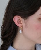 【フィービィー/phoebe】の〈金属アレルギー対応〉バランスバロックパールフープイヤリング ゴールド/ステンレス/大ぶり/存在感◎/主役級 ゴールド|ID: prp329100004807815 ipo3291000000035564135