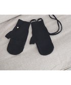 【アースミュージックアンドエコロジー/earth music&ecology】のチャーム付きニットミトン Black|ID: prp329100004807823 ipo3291000000035549086