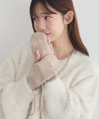 【アースミュージックアンドエコロジー/earth music&ecology】のチャーム付きニットミトン Beige|ID: prp329100004807823 ipo3291000000035549087