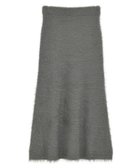 【グリーンパークス/Green Parks】の・Petit Fleur シャギーマーメイドスカート Charcoal Gray|ID: prp329100004807828 ipo3291000000035629844