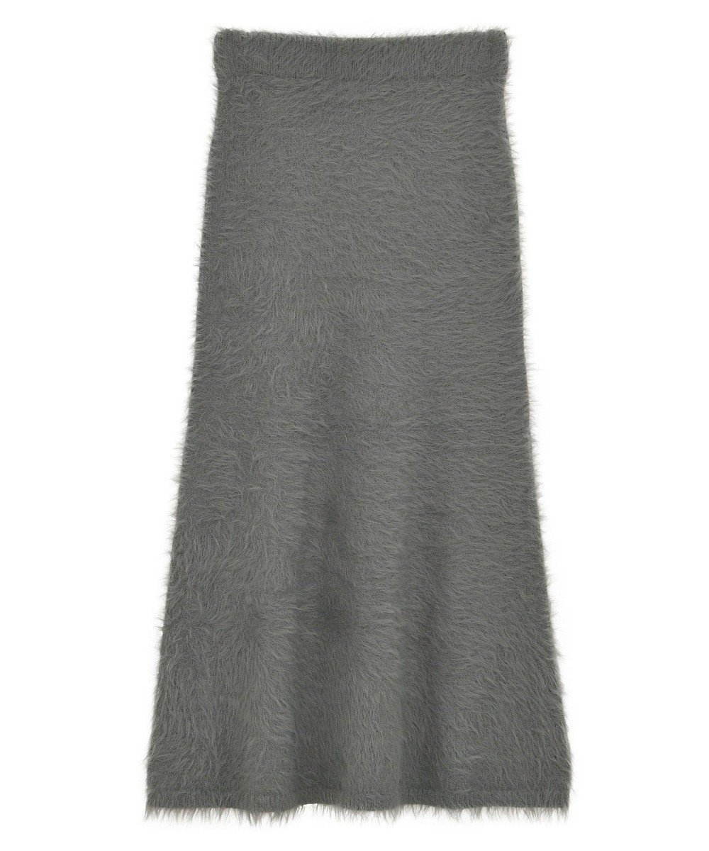 【グリーンパークス/Green Parks】の・Petit Fleur シャギーマーメイドスカート インテリア・キッズ・メンズ・レディースファッション・服の通販 founy(ファニー) 　ファッション　Fashion　レディースファッション　Fashion for Women　スカート　Skirts　おすすめ　Recommended / Our Picks　ストレッチ　Stretch, Stretchy Fabric　フェミニン　Feminine, Girly　フォルム　Silhouette, Form　フレア　Flare, Flared　ポケット　Pocket, Pocket Detail　マーメイド　Mermaid, Fishtail Silhouette　A/W・秋冬　Autumn/Winter　Charcoal Gray|ID: prp329100004807828 ipo3291000000035629844