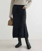 【グリーンパークス/Green Parks】の・Petit Fleur シャギーマーメイドスカート Black|ID: prp329100004807828 ipo3291000000035629846