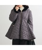 【グリーンパークス/Green Parks】の・swing by ハートキルトフレアコート 人気、トレンドファッション・服の通販 founy(ファニー) ファッション Fashion レディースファッション Fashion for Women アウター Coat / Outerwear Collection コート・ロングコート・ピーコート Long Coats, Peacoats & More レディースジャケット・軽アウター Jackets おすすめ Recommended / Our Picks ジャケット Jacket, Outerwear フェイクファー Faux Fur, Imitation Fur フェミニン Feminine, Girly フロント Front, Front Design ポケット Pocket, Pocket Detail A/W・秋冬 Autumn/Winter thumbnail Charcoal Gray|ID: prp329100004807832 ipo3291000000034888750