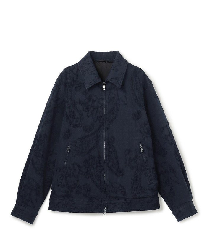 【ジョゼフ オム/JOSEPH HOMME / MEN】の【HIGH GRADE LINE】ワラカットエンブロイダリー ジップアップブルゾン インテリア・キッズ・メンズ・レディースファッション・服の通販 founy(ファニー) https://founy.com/ ファッション Fashion メンズファッション Fashion for Men アウター Men's Coats Outerwear ブルゾンジャケット / カジュアルアウター Bomber Jackets & Blousons シンプル Simple, Minimal ジャケット Jacket, Outerwear デニム Denim, Jeans Material フォルム Silhouette, Form フロント Front, Front Design ブルゾン Blouson, Bomber Jacket エレガント 上品 Elegant 夏 Summer 春 Spring S/S・春夏 SS, Spring/Summer, Warm Season |ID: prp329100004808787 ipo3291000000034992814