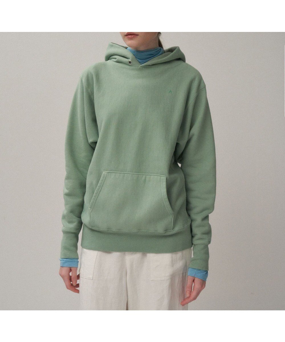 【エイトン/ATON】のNATURAL DYED URAKE フーディー - UNISEX インテリア・キッズ・メンズ・レディースファッション・服の通販 founy(ファニー) ファッション Fashion レディースファッション Fashion for Women トップス・カットソー Cut & Sew Tops レディースパーカー・カジュアルフーディー Casual Hoodies & Sweatshirts 春 Spring トライアングル Triangle, Triangular Shape 定番 Standard, Basic Item パーカー Hoodie, Parka ベルベット Velvet, Velvety ユニセックス Unisex, Genderless S/S・春夏 SS, Spring/Summer, Warm Season 夏 Summer 060 GREEN|ID: prp329100004808789 ipo3291000000034898164