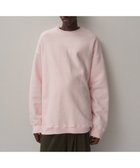 【エイトン/ATON】のNATURAL DYED URAKE オーバーサイズスウェットシャツ - UNISEX PINK|ID: prp329100004808790 ipo3291000000035698644