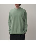 【エイトン/ATON】のNATURAL DYED URAKE オーバーサイズスウェットシャツ - UNISEX 060 GREEN|ID: prp329100004808790 ipo3291000000035698645