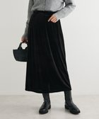 【グリーンパークス/Green Parks】のベロアナロースカート Black|ID: prp329100004808797 ipo3291000000034898203