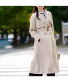 【エニィ スィス/any SiS】のエレガントロング トレンチ コート ライトベージュ|ID: prp329100004808798 ipo3291000000034898206