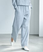 【アイシービー/iCB】のライトスラブツイード ワイドパンツ ライトデニムミックス|ID: prp329100004808809 ipo3291000000035575543