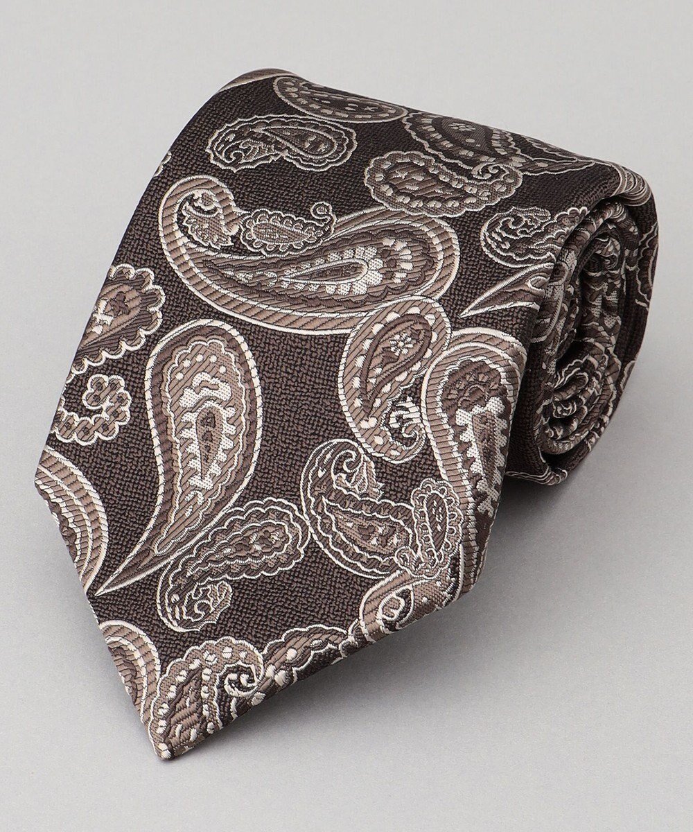 【五大陸/gotairiku / MEN】の【日本製】ネクタイ_ペイズリー インテリア・キッズ・メンズ・レディースファッション・服の通販 founy(ファニー) ファッション Fashion メンズファッション Fashion for Men シルク Silk, 100% Silk スーツ Suit, Formalwear ペイズリー Paisley, Ethnic Pattern 日本製 Made In Japan ダークブラウン系4|ID: prp329100004810029 ipo3291000000034911083