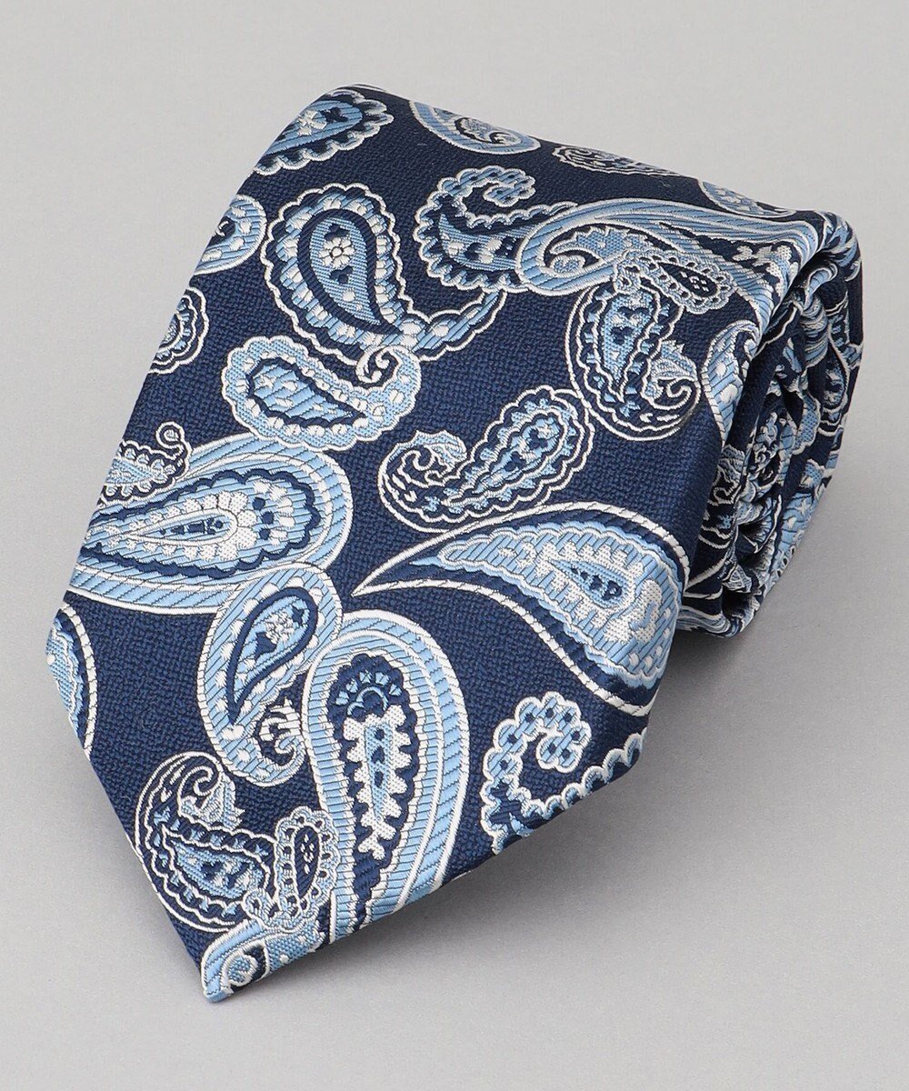 【五大陸/gotairiku / MEN】の【日本製】ネクタイ_ペイズリー インテリア・キッズ・メンズ・レディースファッション・服の通販 founy(ファニー) ファッション Fashion メンズファッション Fashion for Men シルク Silk, 100% Silk スーツ Suit, Formalwear ペイズリー Paisley, Ethnic Pattern 日本製 Made In Japan ダルブルー系4|ID: prp329100004810029 ipo3291000000034911084