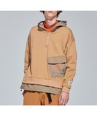 【ピーダブリュサーキュラス/PW CIRCULUS / MEN】の【MEN】裏毛ジップアップフーディ 人気、トレンドファッション・服の通販 founy(ファニー) ファッション Fashion メンズファッション Fashion for Men トップス・カットソー Cut & Sew Tops シンプル Simple, Minimal スウェット / スエット Sweatshirt, Sweatwear ブルゾン Blouson, Bomber Jacket A/W・秋冬 Autumn/Winter thumbnail ベージュ系|ID: prp329100004810030 ipo3291000000034911092
