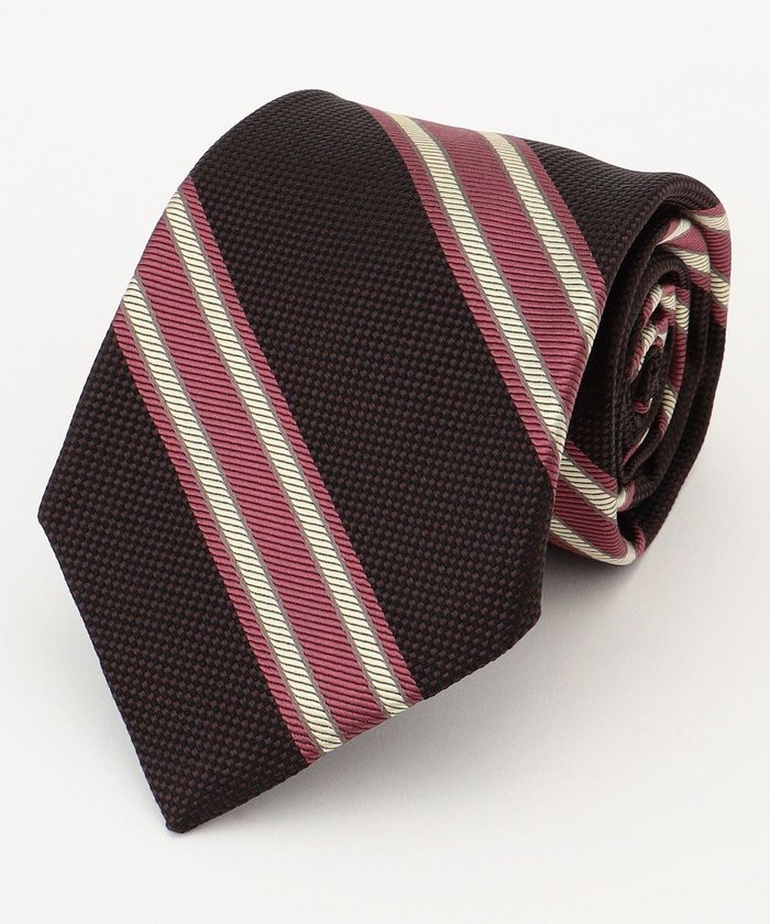 【ジェイ プレス/J.PRESS / MEN】の【STRUCTURE MIX COLLECTION】レジメンタル ネクタイ インテリア・キッズ・メンズ・レディースファッション・服の通販 founy(ファニー) https://founy.com/ ファッション Fashion メンズファッション Fashion for Men ジャケット Jacket, Outerwear ストライプ Stripe, Striped Pattern スーツ Suit, Formalwear |ID: prp329100004810033 ipo3291000000034911104