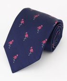 【ジェイ プレス/J.PRESS / MEN】の【JOKE TIE COLLECTION】フラミンゴ ネクタイ ブルー系8|ID: prp329100004810034 ipo3291000000034911108