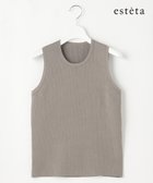 【23区/NIJYUSANKU】の【エステータ】コットンシルク ノースリーブニット 人気、トレンドファッション・服の通販 founy(ファニー) ファッション Fashion レディースファッション Fashion for Women トップス・カットソー Cut & Sew Tops ニット Knit Tops & Sweaters キャミソール&ノースリーブ Camisoles & Sleeveless Tops アメリカン American Style インナー Innerwear 春 Spring カットソー Cut and Sewn Top シルク Silk, 100% Silk スリーブ Sleeve, Long Sleeve / Short Sleeve セーター Sweater, Knitwear トレンド Trend, Trending Now ノースリーブ Sleeveless, No-Sleeve フィット Fit, Slim Fit ベーシック Basic, Essential ラグジュアリー Luxury, Elegant S/S・春夏 SS, Spring/Summer, Warm Season 夏 Summer thumbnail グレー系|ID: prp329100004811052 ipo3291000000034921646