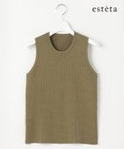 【23区/NIJYUSANKU】の【エステータ】コットンシルク ノースリーブニット 人気、トレンドファッション・服の通販 founy(ファニー) ファッション Fashion レディースファッション Fashion for Women トップス・カットソー Cut & Sew Tops ニット Knit Tops & Sweaters キャミソール&ノースリーブ Camisoles & Sleeveless Tops アメリカン American Style インナー Innerwear 春 Spring カットソー Cut and Sewn Top シルク Silk, 100% Silk スリーブ Sleeve, Long Sleeve / Short Sleeve セーター Sweater, Knitwear トレンド Trend, Trending Now ノースリーブ Sleeveless, No-Sleeve フィット Fit, Slim Fit ベーシック Basic, Essential ラグジュアリー Luxury, Elegant S/S・春夏 SS, Spring/Summer, Warm Season 夏 Summer thumbnail カーキ系|ID: prp329100004811052 ipo3291000000034921647