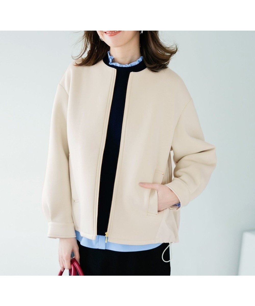 【エニィ スィス/any SiS】のフォルミックコンビ アウター 人気、トレンドファッション・服の通販 founy(ファニー) 　ファッション　Fashion　レディースファッション　Fashion for Women　アウター　Coat / Outerwear Collection　レディースジャケット・軽アウター　Jackets　春　Spring　コンビ　Combo, Combination Style　ジャケット　Jacket, Outerwear　ストレッチ　Stretch, Stretchy Fabric　タフタ　Taffeta, Structured Fabric　デニム　Denim, Jeans Material　ドット　Polka Dot, Dot Pattern　バルーン　Balloon, Balloon Silhouette　プリーツ　Pleats, Pleated　ポケット　Pocket, Pocket Detail　ロング　Long, Long-Length　S/S・春夏　SS, Spring/Summer, Warm Season　おすすめ　Recommended / Our Picks　夏　Summer　新作・新入荷　New Arrivals / New In　 other-1|ID: prp329100004811054 ipo3291000000034921650