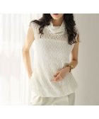 【ハッシュニュアンス/#Newans】のタートルネックレースブラウス 人気、トレンドファッション・服の通販 founy(ファニー) ファッション Fashion レディースファッション Fashion for Women トップス・カットソー Cut & Sew Tops シャツ・ブラウス・オフィスカジュアル Elegant Blouses & Button-Ups タートルネック・ハイネックトップス Turtlenecks & High-Neck Tops エレガント 上品 Elegant シアー Sheer, See-Through ストレッチ Stretch, Stretchy Fabric タートルネック Turtleneck, High Neck モチーフ Motif, Design Theme ラッセル Raschel, Raschel Lace レース Lace, Lace Fabric 夏 Summer 春 Spring S/S・春夏 SS, Spring/Summer, Warm Season thumbnail ホワイト|ID: prp329100004811055 ipo3291000000034921656