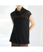 【ハッシュニュアンス/#Newans】のタートルネックレースブラウス 人気、トレンドファッション・服の通販 founy(ファニー) ファッション Fashion レディースファッション Fashion for Women トップス・カットソー Cut & Sew Tops シャツ・ブラウス・オフィスカジュアル Elegant Blouses & Button-Ups タートルネック・ハイネックトップス Turtlenecks & High-Neck Tops エレガント 上品 Elegant シアー Sheer, See-Through ストレッチ Stretch, Stretchy Fabric タートルネック Turtleneck, High Neck モチーフ Motif, Design Theme ラッセル Raschel, Raschel Lace レース Lace, Lace Fabric 夏 Summer 春 Spring S/S・春夏 SS, Spring/Summer, Warm Season thumbnail ブラック|ID: prp329100004811055 ipo3291000000034921657