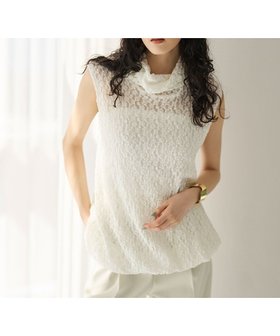 【ハッシュニュアンス/#Newans】のタートルネックレースブラウス 人気、トレンドファッション・服の通販 founy(ファニー) ファッション Fashion レディースファッション Fashion for Women トップス・カットソー Cut & Sew Tops シャツ・ブラウス・オフィスカジュアル Elegant Blouses & Button-Ups タートルネック・ハイネックトップス Turtlenecks & High-Neck Tops エレガント 上品 Elegant シアー Sheer, See-Through ストレッチ Stretch, Stretchy Fabric タートルネック Turtleneck, High Neck モチーフ Motif, Design Theme ラッセル Raschel, Raschel Lace レース Lace, Lace Fabric 夏 Summer 春 Spring S/S・春夏 SS, Spring/Summer, Warm Season |ID:prp329100004811055