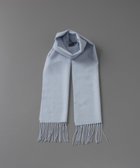 【アウロラ/AURORA】のfoulatelier フラトリエ カシミヤ起毛 無地マフラー ペールブルー|ID: prp329100004811056 ipo3291000000034921659