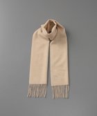 【アウロラ/AURORA】のfoulatelier フラトリエ カシミヤ起毛 無地マフラー ベージュ|ID: prp329100004811056 ipo3291000000034921662