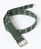 【ウィゴー/WEGO】のダブルハトメベルト グリーン|ID: prp329100004811058 ipo3291000000034921676