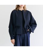 【ベイジ,/BEIGE,】のPORDIC / ドロスト付きノーカラージャケット 人気、トレンドファッション・服の通販 founy(ファニー) ファッション Fashion レディースファッション Fashion for Women アウター Coat / Outerwear Collection レディースジャケット・軽アウター Jackets ノーカラージャケット / シンプル上品コーデ Collarless Jackets 春 Spring カットソー Cut and Sewn Top 今季 This Season, Current Season ジャケット Jacket, Outerwear 人気 Popular, Best Seller フェミニン Feminine, Girly フォルム Silhouette, Form リラックス Relax, Relaxed Fit ワイド Wide, Wide Fit S/S・春夏 SS, Spring/Summer, Warm Season 夏 Summer エレガント 上品 Elegant thumbnail Navy|ID: prp329100004811059 ipo3291000000034921685