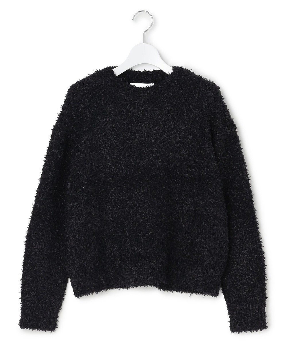 【23区/NIJYUSANKU】の【GOLD LABEL】リボンモールツイード ニット インテリア・キッズ・メンズ・レディースファッション・服の通販 founy(ファニー) ファッション Fashion レディースファッション Fashion for Women トップス・カットソー Cut & Sew Tops ニット Knit Tops & Sweaters アイビー Ivy Pattern イタリア Italy インナー Innerwear エアリー Airy Texture クロップド Cropped, Short Length コレクション Collection, Seasonal Line シンプル Simple, Minimal スマート Smart, Elegant セーター Sweater, Knitwear バランス Balance, Style Balance ランダム Random, Irregular リボン Ribbon, Bow ワイド Wide, Wide Fit A/W・秋冬 Autumn/Winter 冬 Winter / This Winter おすすめ Recommended / Our Picks 2025年 2025 2025-2026秋冬・A/W Autumn/Winter 2025–26 AW25–26 ブラック系|ID: prp329100004811061 ipo3291000000034921691