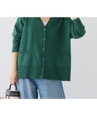 【アメリカンホリック/AMERICAN HOLIC】の【WEB限定】バイパチVネックルーズカーディガン Green|ID: prp329100004811063 ipo3291000000035184506