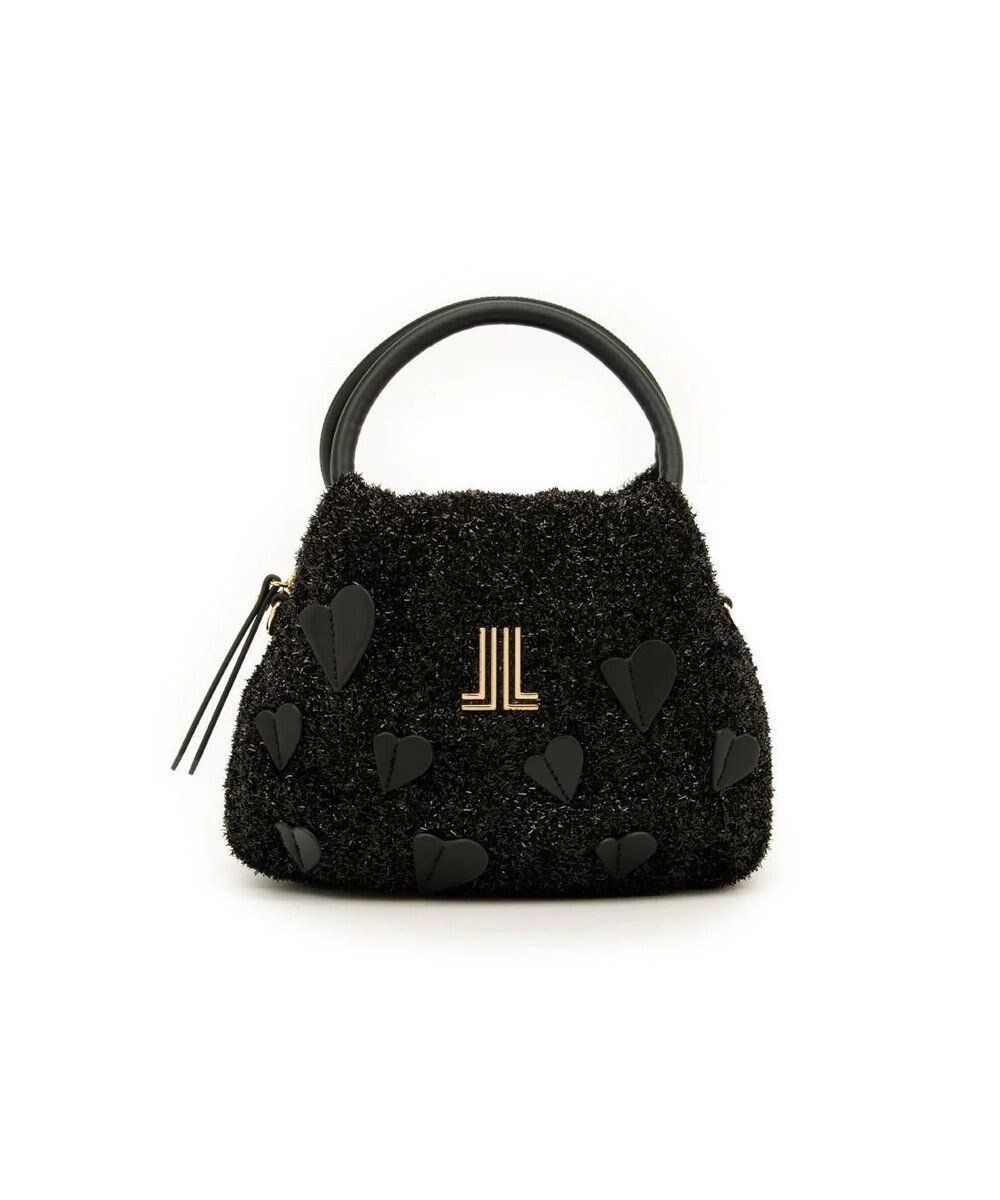 【ランバン オン ブルー/LANVIN en Bleu】のエタンセルⅡ 2WAYハンドバッグ インテリア・キッズ・メンズ・レディースファッション・服の通販 founy(ファニー) 　ファッション　Fashion　レディースファッション　Fashion for Women　バッグ　Bags　オケージョン　Occasion Wear　カッティング　Cutting Detail　ギフト プレゼント　Gift / Present　コンパクト　Compact, Small Size　ツイード　Twill, Twill Weave　ホリデーシーズン　Holiday Season　エレガント 上品　Elegant　ブラック|ID: prp329100004811075 ipo3291000000034921735