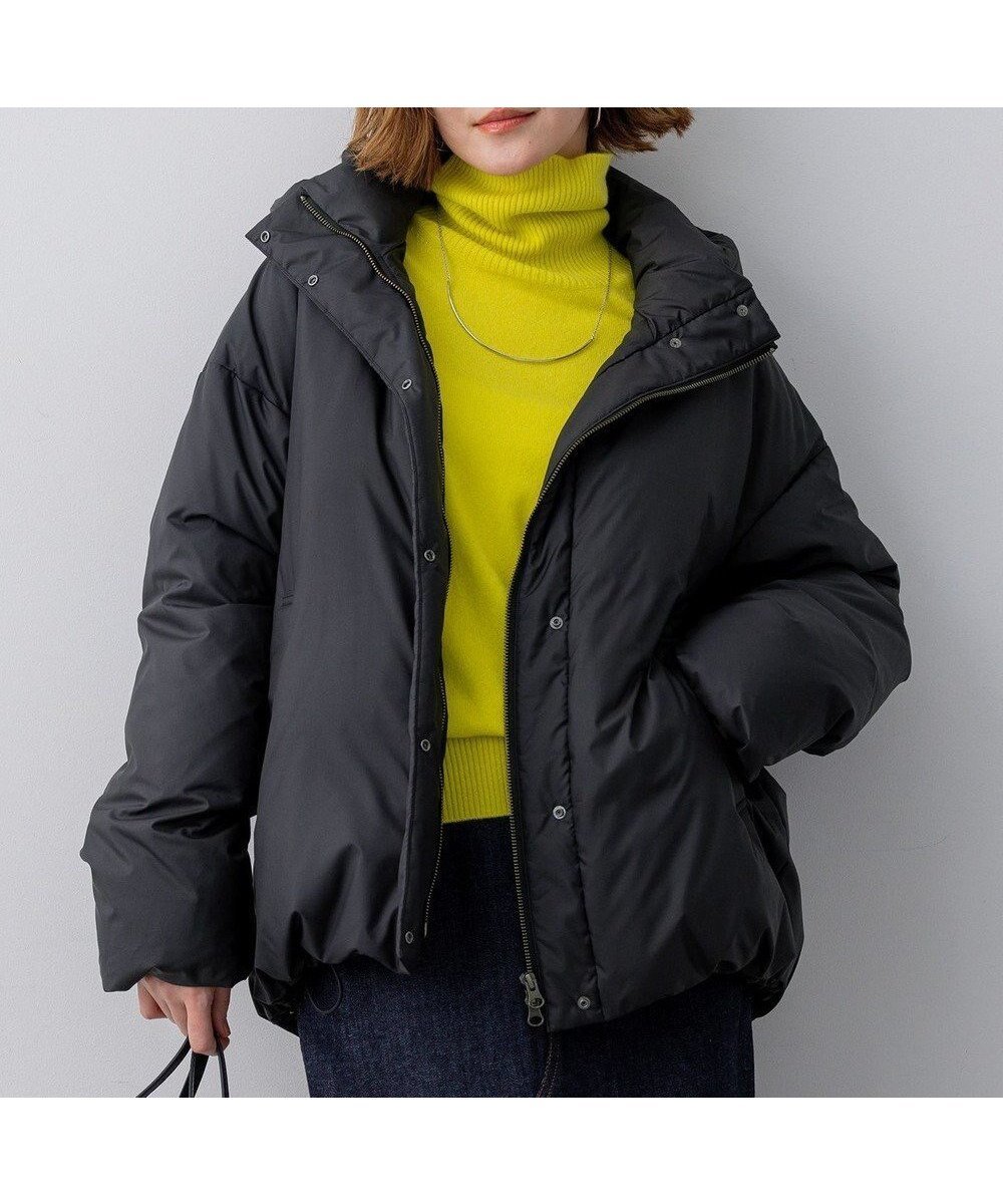 【23区/NIJYUSANKU】の【先行予約/WEB 一部店舗限定】ステッチレス フーデット ダウン インテリア・キッズ・メンズ・レディースファッション・服の通販 founy(ファニー) 　ファッション　Fashion　レディースファッション　Fashion for Women　アウター　Coat / Outerwear Collection　コート・ロングコート・ピーコート　Long Coats, Peacoats & More　レディースジャケット・軽アウター　Jackets　ジャケット　Jacket, Outerwear　スタイリッシュ　Stylish, Fashionable　タフタ　Taffeta, Structured Fabric　ダウン　Down, Puffer　ドローコード　Drawcord, Drawstring Cord　フォルム　Silhouette, Form　A/W・秋冬　Autumn/Winter　冬　Winter / This Winter　エレガント 上品　Elegant　2025年　2025　2025-2026秋冬・A/W　Autumn/Winter 2025–26 AW25–26　ブラック系|ID: prp329100004811079 ipo3291000000034921751