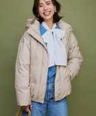 【23区/NIJYUSANKU】の【WEB 一部店舗限定】ステッチレス フーデット ダウン ライトベージュ系|ID:prp329100004811079