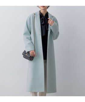 【23区/NIJYUSANKU】 【WEB 一部店舗限定】ウールモッサ チェスターコート人気、トレンドファッション・服の通販 founy(ファニー) ファッション Fashion レディースファッション Fashion for Women アウター Coat / Outerwear Collection コート・ロングコート・ピーコート Long Coats, Peacoats & More レディースジャケット・軽アウター Jackets チェスターコート・ロング丈アウター Chester Coats / Chesterfield Long Coats 軽量 Lightweight, Ultra Light ショルダー Shoulder, Shoulder Strap ジャケット Jacket, Outerwear チェスターコート Chester Coat, Long Coat ドロップ Drop Shoulder, Dropped Style バランス Balance, Style Balance フォルム Silhouette, Form 冬 Winter / This Winter A/W・秋冬 Autumn/Winter エレガント 上品 Elegant 2025年 2025 2025-2026秋冬・A/W Autumn/Winter 2025–26 AW25–26 |ID:prp329100004811080