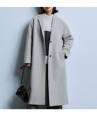 【23区/NIJYUSANKU】の【WEB 一部店舗限定】ウールモッサ チェスターコート ライトグレー系|ID: prp329100004811080 ipo3291000000034981581