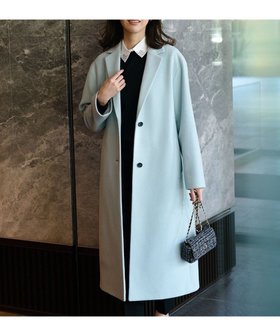 【23区/NIJYUSANKU】 【WEB 一部店舗限定】ウールモッサ チェスターコート人気、トレンドファッション・服の通販 founy(ファニー) ファッション Fashion レディースファッション Fashion for Women アウター Coat / Outerwear Collection コート・ロングコート・ピーコート Long Coats, Peacoats & More レディースジャケット・軽アウター Jackets チェスターコート・ロング丈アウター Chester Coats / Chesterfield Long Coats 軽量 Lightweight, Ultra Light ショルダー Shoulder, Shoulder Strap ジャケット Jacket, Outerwear チェスターコート Chester Coat, Long Coat ドロップ Drop Shoulder, Dropped Style バランス Balance, Style Balance フォルム Silhouette, Form 冬 Winter / This Winter A/W・秋冬 Autumn/Winter エレガント 上品 Elegant 2025年 2025 2025-2026秋冬・A/W Autumn/Winter 2025–26 AW25–26 |ID:prp329100004811080