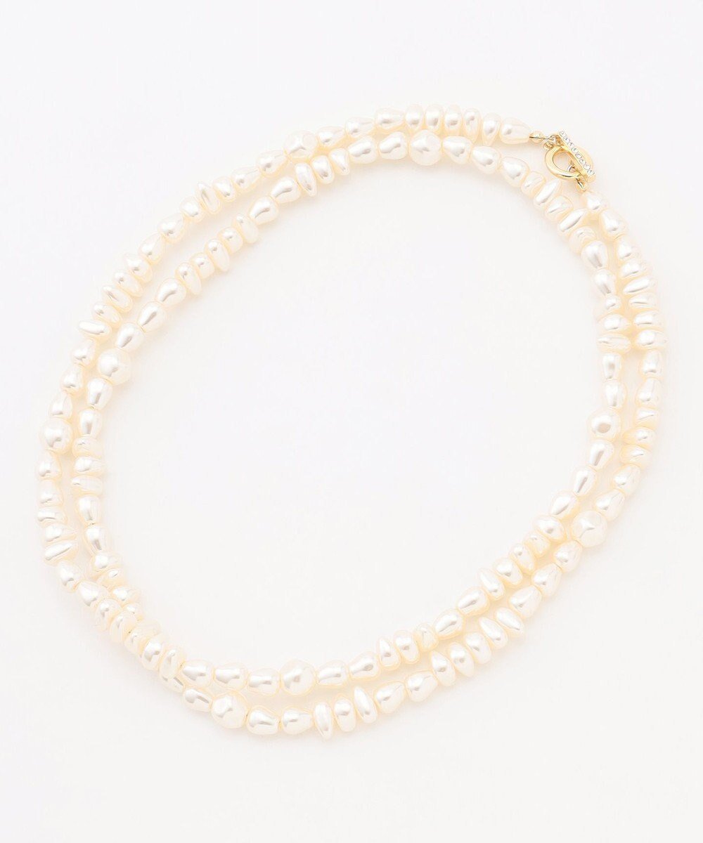 【組曲/KUMIKYOKU】の【先行予約】マルチWAYイミテーションパール ネックレス インテリア・キッズ・メンズ・レディースファッション・服の通販 founy(ファニー) 　ファッション　Fashion　レディースファッション　Fashion for Women　ジュエリー　Jewelry　ネックレス　Necklaces & Pendants　アクセサリー　Fashion Accessories　ショート　Short, Short Length　シンプル　Simple, Minimal　ネックレス　Necklace, Pendant Necklace　パール　Pearl, Pearl Accent　フォーマル　Formal, Dressy　ブレスレット　Bracelet, Wristband　ワンポイント　One Point, Statement Accent　エレガント 上品　Elegant　ゴールド系|ID: prp329100004811081 ipo3291000000034921759