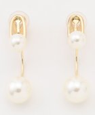 【組曲/KUMIKYOKU】の【先行予約】スウィングイミテーションパール イヤリング ゴールド系|ID: prp329100004811083 ipo3291000000034921763