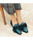 【モード エ ジャコモ/MODE ET JACOMO】のMODE ET JACOMO ベルベットリボンローファー 人気、トレンドファッション・服の通販 founy(ファニー) ファッション Fashion レディースファッション Fashion for Women クール Cool, Chic シューズ Shoes, Footwear シンプル Simple, Minimal ドレス Dress, One-Piece ビジネス 仕事 通勤 Business / Work / Commuting フラット Flat, Flat Shoes ベルベット Velvet, Velvety リボン Ribbon, Bow 今季 This Season, Current Season 日本製 Made In Japan A/W・秋冬 Autumn/Winter thumbnail グリーンキジ|ID: prp329100004811103 ipo3291000000034921822